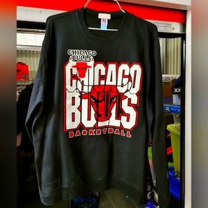VINTAGE CHICAGO BULLS CREWNECK (MITCHELL & NESS)
